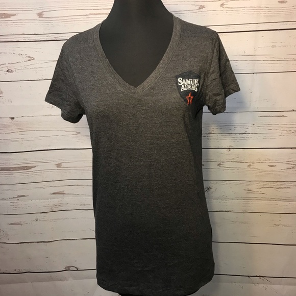 Sam Adams V Neck Tee - Picture 2 of 5